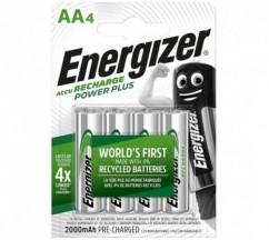 ENERGIZER PILAS RECARGABLES AA4 BLISTER 4