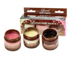 SPENCER & FLEETWOOD LOVERS BODY PAINTS 3 UNITS x 60 GR